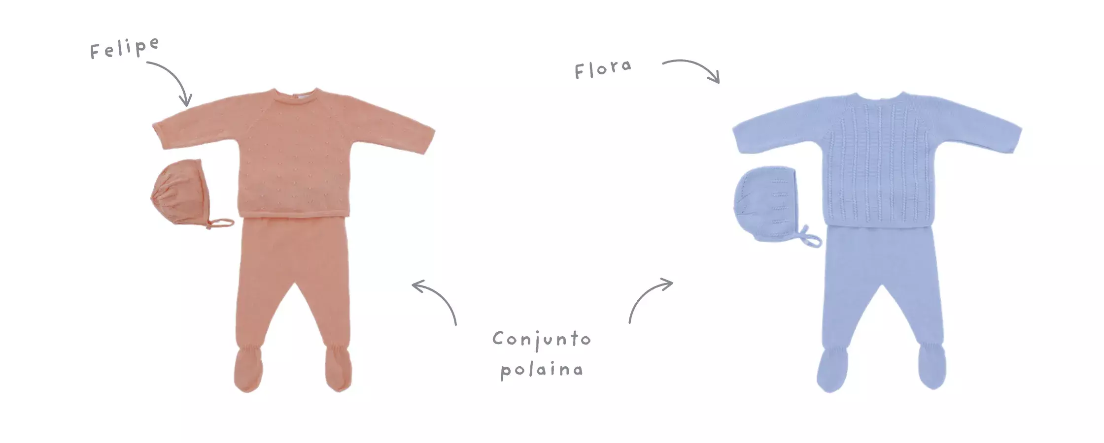 conjunto primera puesta bebe